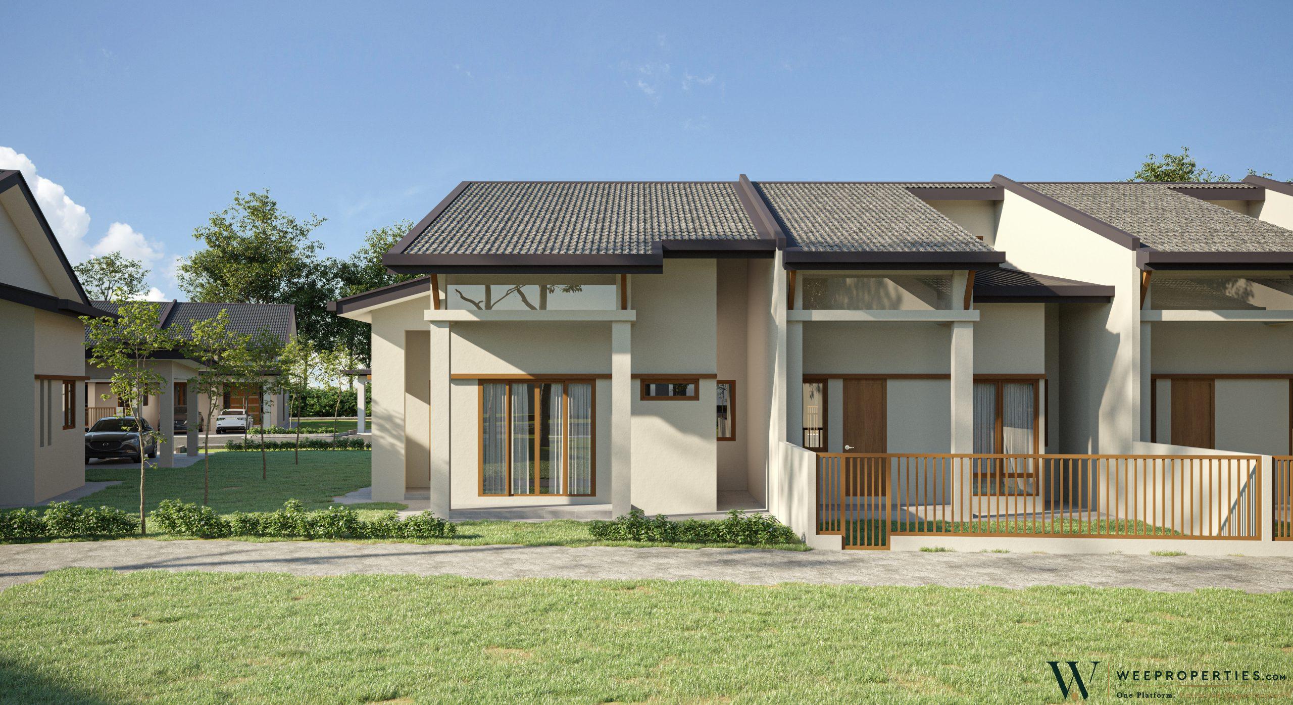 YA Avenue Phase 1 normal corner back view